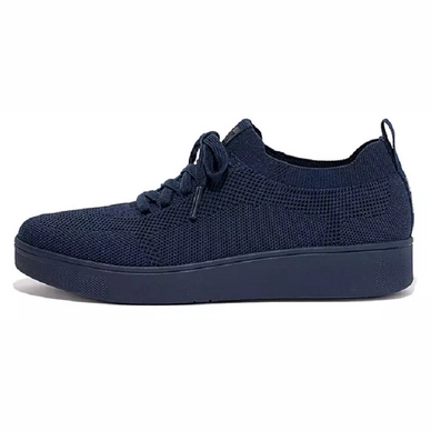 FitFlop Women Rally Sneaker Water-Resistant Knit Midnight Navy