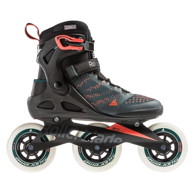 Inline-Skates Rollerblade Macroblade 110 3Wd Teal Green Orange Burst Herren