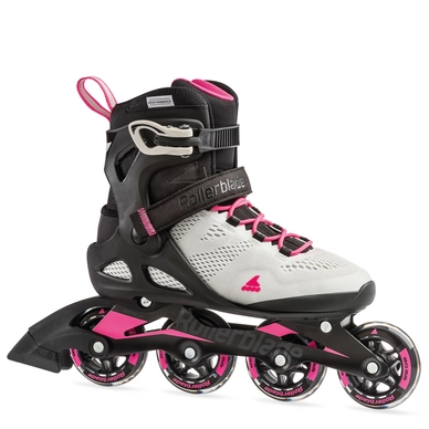 Inline Skates Rollerblade Women Macroblade 80 Cool Grey Candy Pink