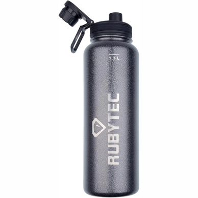 Thermosflasche Rubytec Shira Vacuum Cool Hammertone Graphite 1,1L