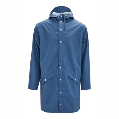 Raincoat RAINS Long Jacket Faded Blue