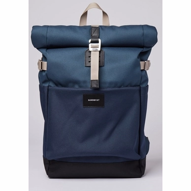 Sac à Dos Sandqvist Ilon Multi Steel Blue Navy Blue