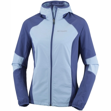 Jas Columbia Sweet As Softshell Hoodie Oxygen Bluebell