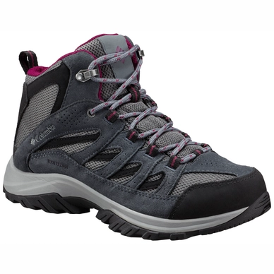 Wandelschoen Columbia Women Crestwood Mid Waterproof Titanium Grey Steel