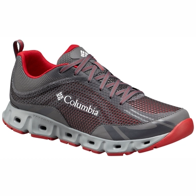 Trail Running Shoes Columbia Men Drainmaker IV City Grey Mountain Red