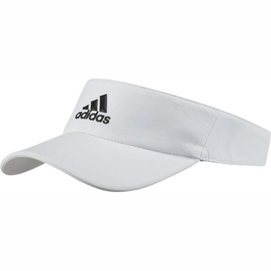Schirmmütze Adidas Climalite Visor Weiß / Schwarz