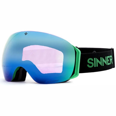 Skibril Sinner Avon Matte Green Double Blue Sintrast + Dbl Orng Sintrast