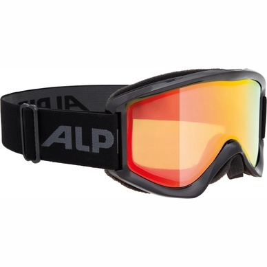 Masque de ski Alpina Smash 2.0 Black MM Orange