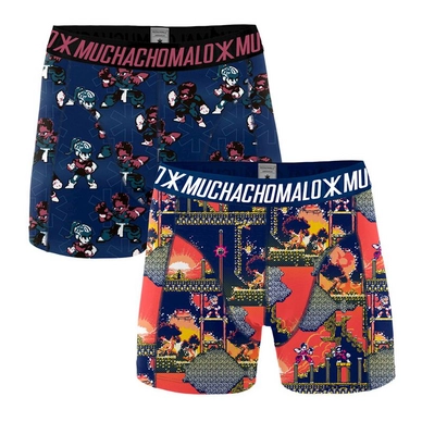 Boxers Muchachomalo Men Super Nintendo Print Print Blue (3 pc)