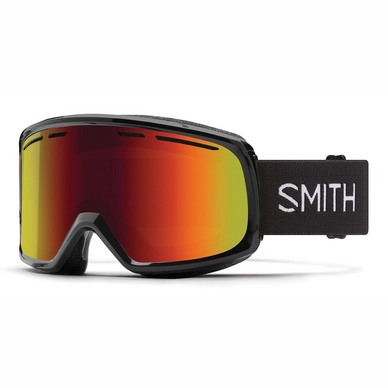 Masque de Ski Smith Men AS Range Black 2021 / Red Solx Mirror Antifog