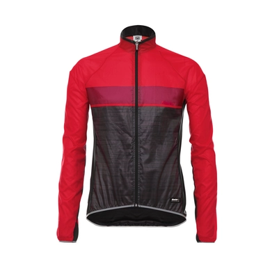 Fietsjack Santini Men Skin Windbreaker Red