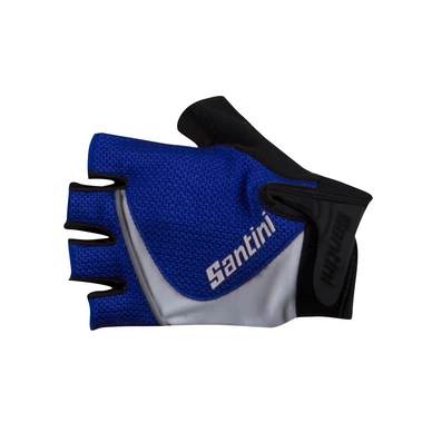 Fietshandschoenen Santini Studio Summer Gloves Blue