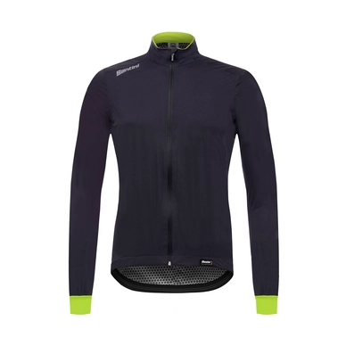 Fietsjack Santini Men Guard 3.0 Wind/Waterproof Rain Jacket Grey