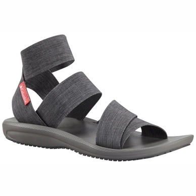 Sandale Columbia Barraca Strap Dark Grey Wild Salmon Damen