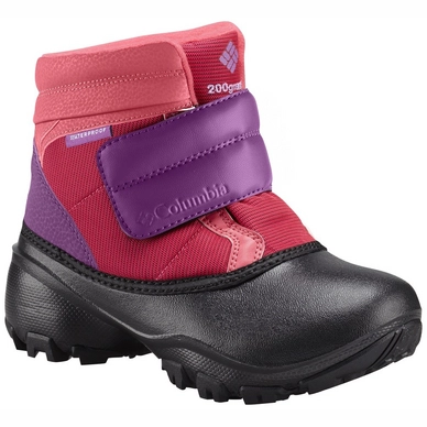 Schneestiefel Columbia Youth Rope Tow Kruser Punch Pink Deep Blush Kinder