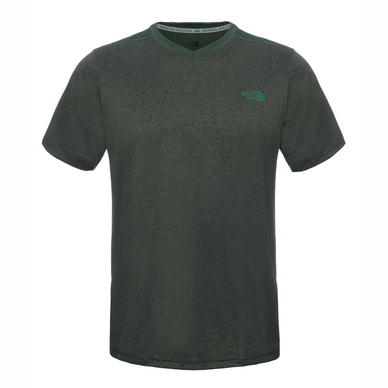 T-Shirt The North Face Men's Reactor S/S V-Neck Climbing Ivy Green