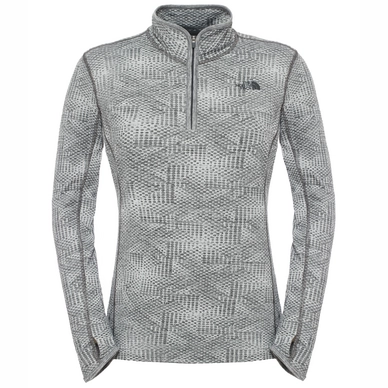 Pullover The North Face Motivation 1/4 Zip Asphalt Grau Jacquard Damen