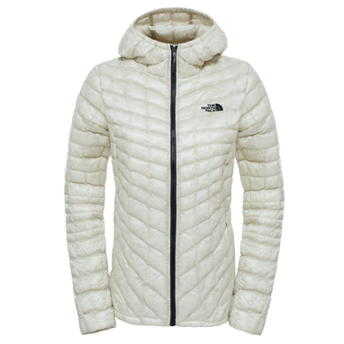 Winterjas The North Face W Thermoball Hoodie Vintage White