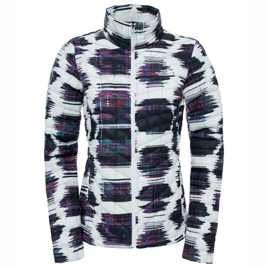 Winterjas The North Face W Thermoball Full Zip TNF Black Carbon Print