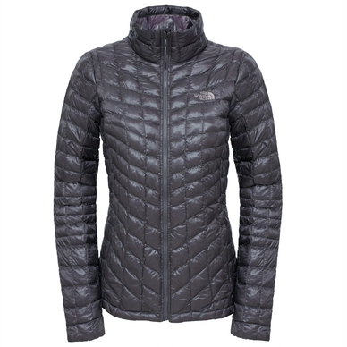 Winterjas The North Face W Thermoball Full Zip Rabbit Grey Swashed Print