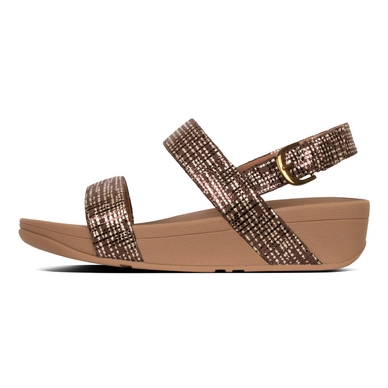 FitFlop Lottie™ Chain Print Sandal Bronze