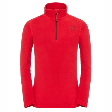 Kinder Trui The North Face Youth Glacier 1/4 Zip Red