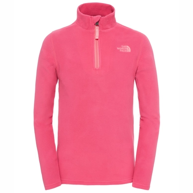 Pullover The North Face Youth Glacier 1/4 Zip Cabaret Pink Kinder