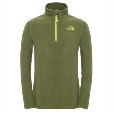 Fleece The North Face Youth Glacier 1/4 Zip Terrarium Green