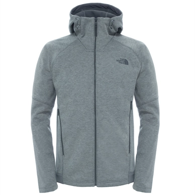 Vest The North Face M Trunorth Hoodie Fusebox Grey Heather