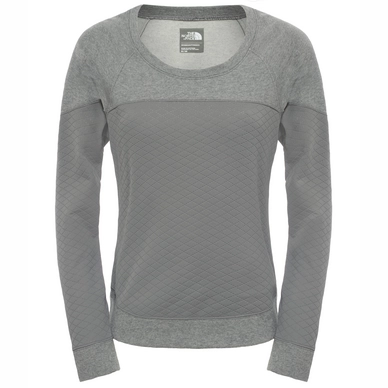 Fleece The North Face Women Recover-Up Crew Zinc Grey