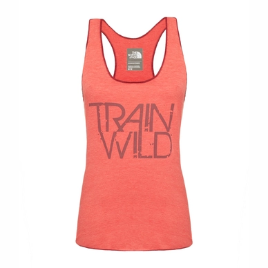Tanktop The North Face Women's Graphic Play Hard Melon Rot Damen