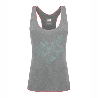 Tanktop The North Face Women's Graphic Play Hard Medium Grau Damen