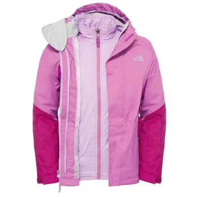 Ski Jacket The North Face Girl's Kira Triclimate Wisteria Purple