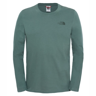 Fleece The North Face M L/S Easy Tee Duck Green