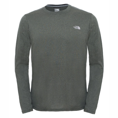 Pull The North Face Men Reaxion Amp L/S Crew Climbing Ivy Green
