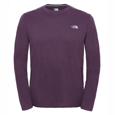 Pull The North Face Men Reaxion Amp L/S Crew Dark Knight Purple