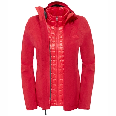 Winterjas The North Face Women's Thermoball Triclimate Red