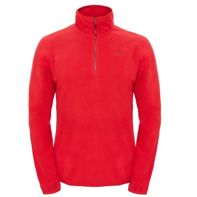 Pull The North Face M 100 Glacier 1/4 Zip TNF Red