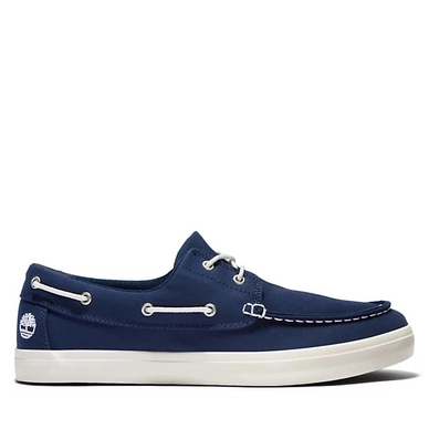 Timberland Union Wharf 2 Eye Boat Oxford Navy Canvas Herren