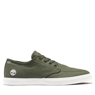 Timberland Men Union Wharf Derby Sneaker Dark Green Canvas
