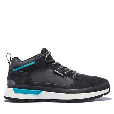 Timberland Men Field Trekker Low Black Suede w Blue