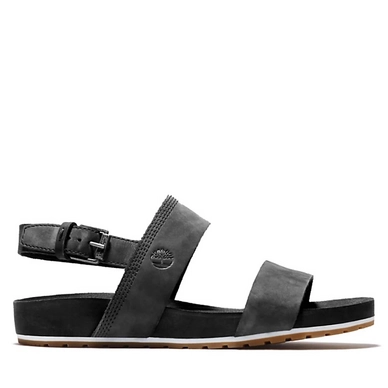 Timberland Women Malibu Waves 2Band Sandal Black Nubuck