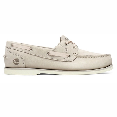 Timberland Women Classic Boat Unlined Boat Shoe Pure Cashmere