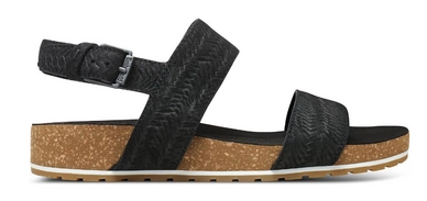 Timberland Women Malibu Waves 2 Band Sandal Jet Black