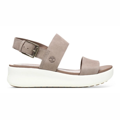 Timberland Women Los Angeles Wind 2 Bands Sandal Taupe Gray