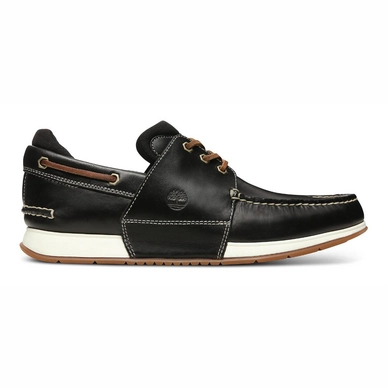 Timberland Men Heger's Bay 3 Eye Boat Black