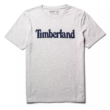 T-Shirt Timberland Men SS Kennebec River Linear Tee Medium Grey Heather