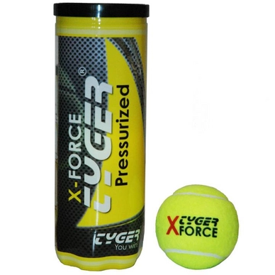 Balles de tennis Tyger X-force Boîte de 3