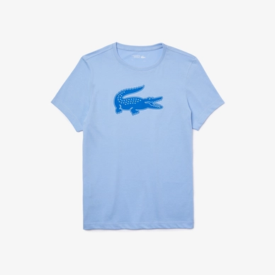 T-Shirt Lacoste Men TH2042 Sport 3D Krokodillenprint Nattier Blue Lazuli