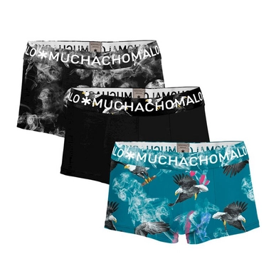 Boxershort Muchachomalo Trunk Clinton Affair Print Print Black Herren (3-teilig)